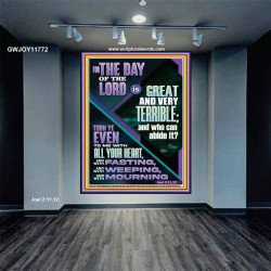 THE GREAT DAY OF THE LORD  Sciptural Décor  GWJOY11772  "37x49"