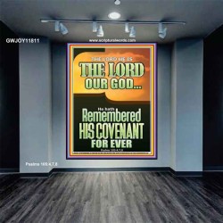 COVENANT OF THE LORD STAND FOR EVER  Wall & Art Décor  GWJOY11811  "37x49"