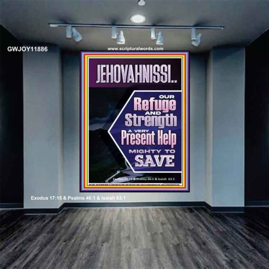 JEHOVAH NISSI A VERY PRESENT HELP  Eternal Power Picture  GWJOY11886  