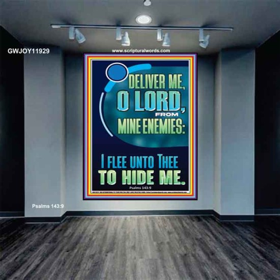 O LORD I FLEE UNTO THEE TO HIDE ME  Ultimate Power Portrait  GWJOY11929  