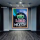 THE VOICE OF THE LORD IS FULL OF MAJESTY  Scriptural Décor Portrait  GWJOY11978  