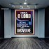 O LORD HAVE MERCY ALSO UPON ME AND ANSWER ME  Bible Verse Wall Art Portrait  GWJOY12189  "37x49"