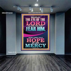 THEY THAT HOPE IN HIS MERCY  Unique Scriptural ArtWork  GWJOY12332  "37x49"