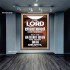 THE LORD HAS NOT GIVEN ME OVER UNTO DEATH  Contemporary Christian Wall Art  GWJOY13045  "37x49"