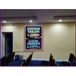 JEHOVAH SHALOM IS THE LORD OUR GOD  Christian Paintings  GWJOY10697  "37x49"