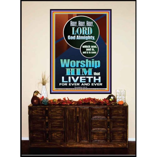 HOLY HOLY HOLY LORD GOD ALMIGHTY  Home Art Portrait  GWJOY10036  