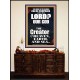 WHO IN THE HEAVEN CAN BE COMPARED TO JEHOVAH EL SHADDAI  Affordable Wall Art Prints  GWJOY10073  