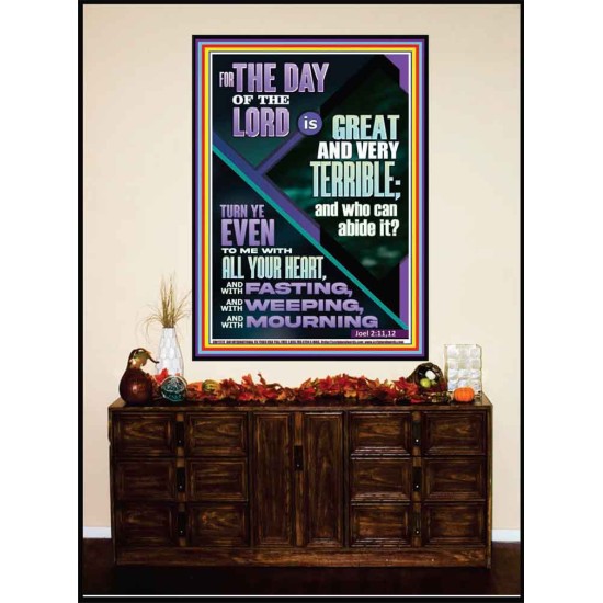 THE GREAT DAY OF THE LORD  Sciptural Décor  GWJOY11772  