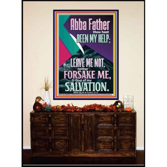 ABBA FATHER THOU HAST BEEN OUR HELP IN AGES PAST  Wall Décor  GWJOY11814  