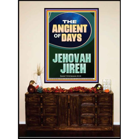 THE ANCIENT OF DAYS JEHOVAH JIREH  Unique Scriptural Picture  GWJOY11909  