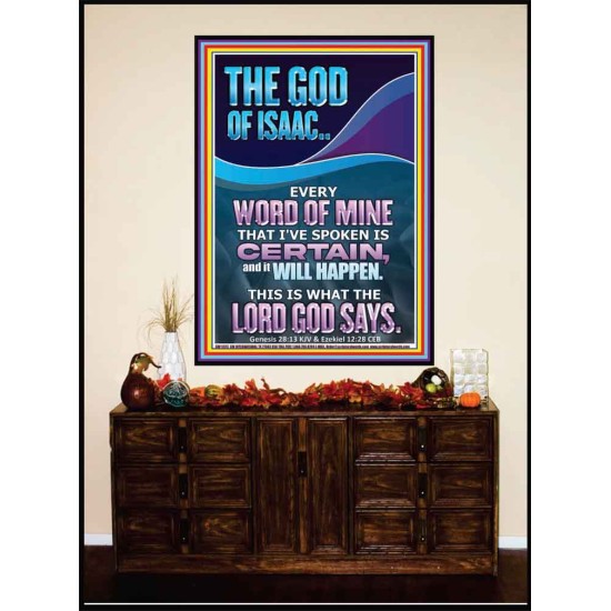 EVERY WORD OF MINE IS CERTAIN SAITH THE LORD  Scriptural Wall Art  GWJOY11973  