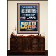 OBSERVE HIS STATUTES AND KEEP ALL HIS LAWS  Christian Wall Art Wall Art  GWJOY12188  