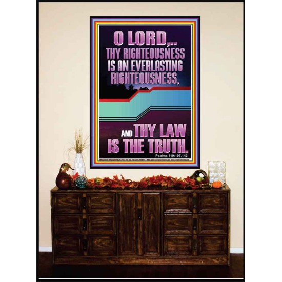 THY LAW IS THE TRUTH O LORD  Religious Wall Art   GWJOY12213  