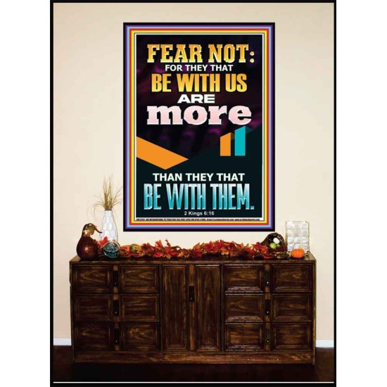 THEY THAT BE WITH US ARE MORE THAN THEM  Modern Wall Art  GWJOY12301  