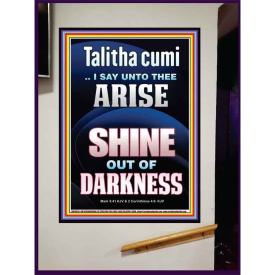 TALITHA CUMI ARISE SHINE OUT OF DARKNESS  Children Room Portrait  GWJOY10032  