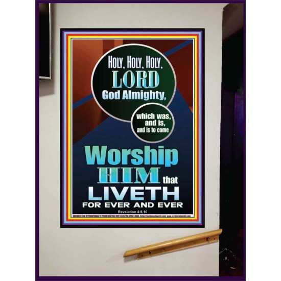 HOLY HOLY HOLY LORD GOD ALMIGHTY  Home Art Portrait  GWJOY10036  