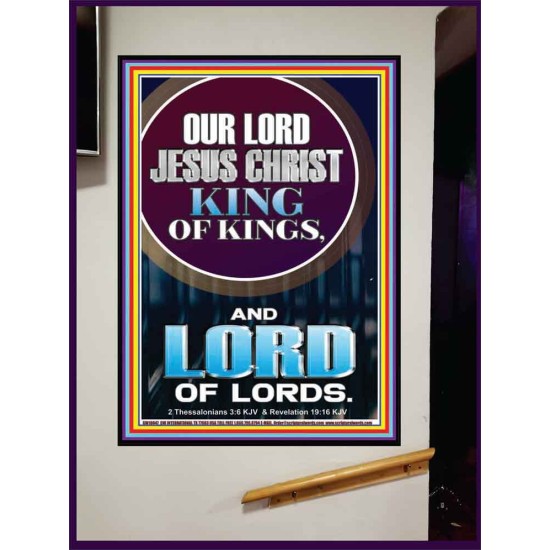JESUS CHRIST - KING OF KINGS LORD OF LORDS   Bathroom Wall Art  GWJOY10047  
