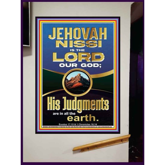 JEHOVAH NISSI IS THE LORD OUR GOD  Christian Paintings  GWJOY10696  