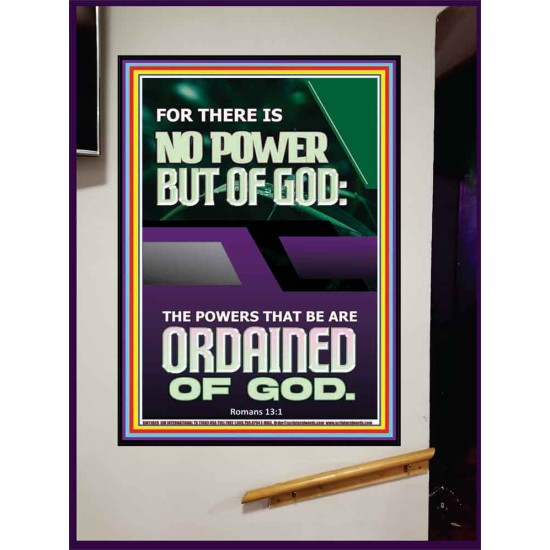 THERE IS NO POWER BUT OF GOD POWER THAT BE ARE ORDAINED OF GOD  Bible Verse Wall Art  GWJOY11869  