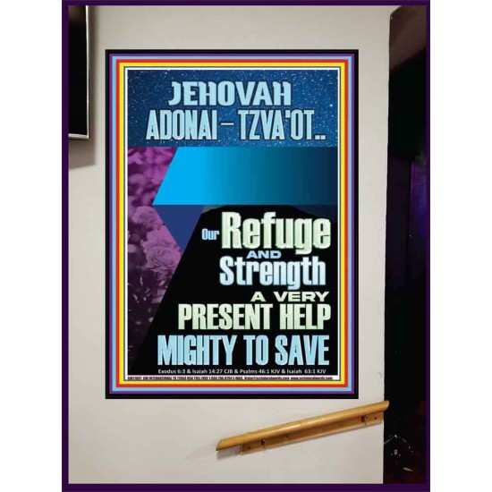JEHOVAH ADONAI-TZVA'OT LORD OF HOSTS AND EVER PRESENT HELP  Church Picture  GWJOY11887  