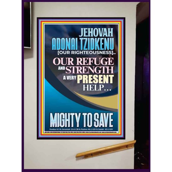 JEHOVAH ADONAI TZIDKENU OUR RIGHTEOUSNESS MIGHTY TO SAVE  Children Room  GWJOY11888  
