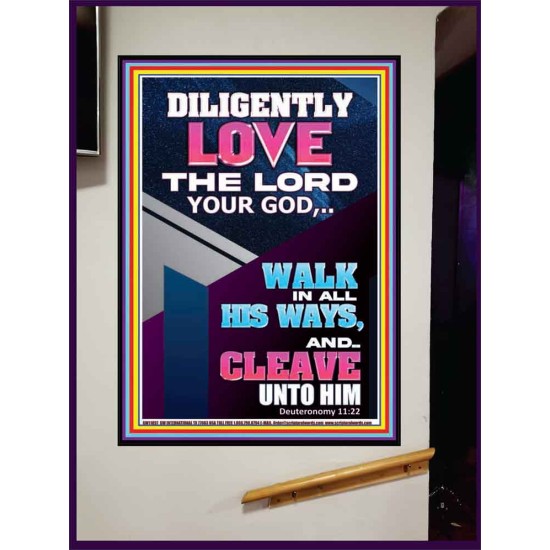DILIGENTLY LOVE THE LORD OUR GOD  Children Room  GWJOY11897  