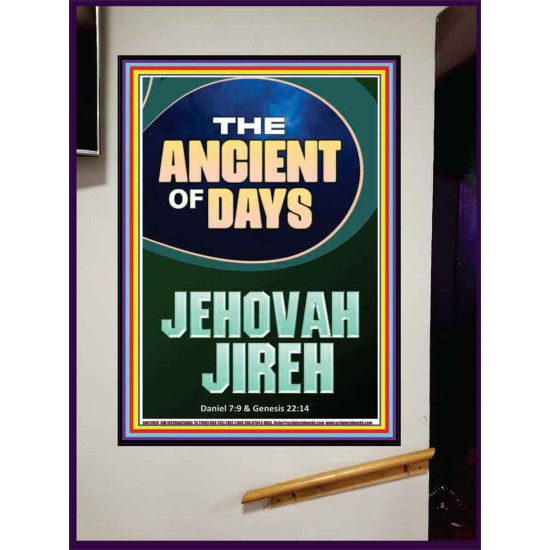 THE ANCIENT OF DAYS JEHOVAH JIREH  Unique Scriptural Picture  GWJOY11909  