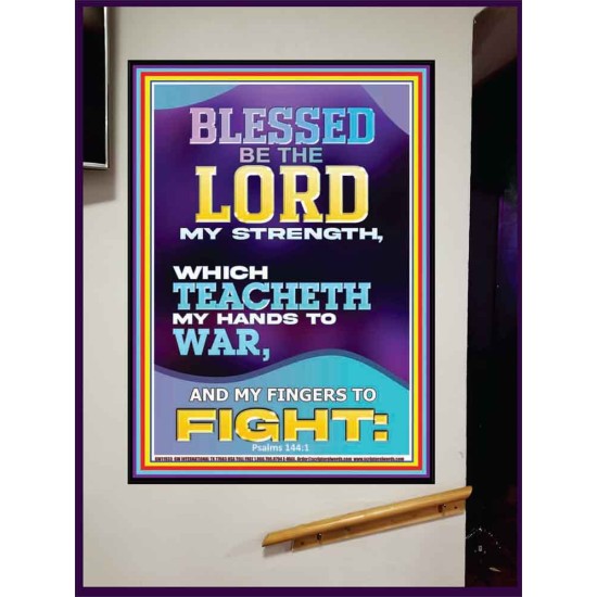 THE LORD MY STRENGTH WHICH TEACHETH MY HANDS TO WAR  Children Room  GWJOY11933  