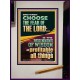 BRETHREN CHOOSE THE FEAR OF THE LORD THE BEGINNING OF WISDOM  Ultimate Inspirational Wall Art Portrait  GWJOY11962  