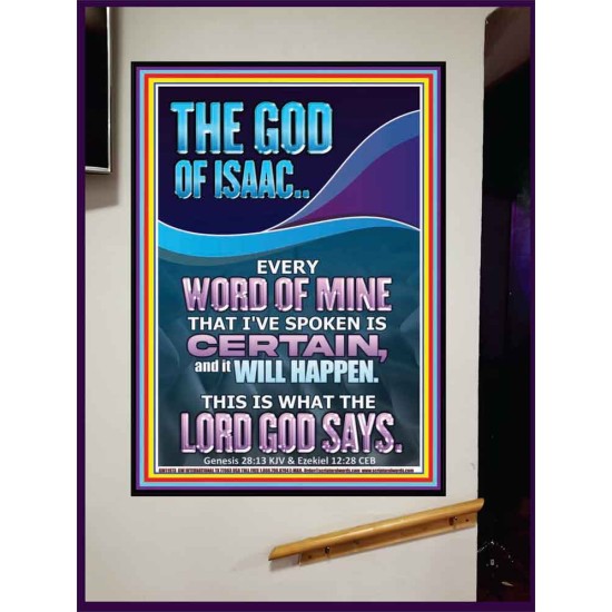 EVERY WORD OF MINE IS CERTAIN SAITH THE LORD  Scriptural Wall Art  GWJOY11973  