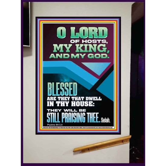 BLESSED ARE THEY THAT DWELL IN THY HOUSE  Christian Paintings  GWJOY12240  