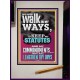WALK IN MY WAYS AND KEEP MY COMMANDMENTS  Wall & Art Décor  GWJOY12296  