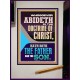 ABIDETH IN THE DOCTRINE OF CHRIST  Custom Christian Artwork Portrait  GWJOY12330  