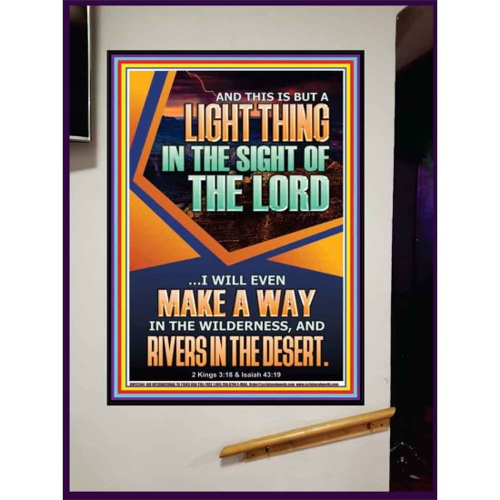 A WAY IN THE WILDERNESS AND RIVERS IN THE DESERT  Unique Bible Verse Portrait  GWJOY12344  