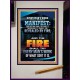 FIRE SHALL TRY EVERY MAN'S WORK  Ultimate Inspirational Wall Art Portrait  GWJOY9990  