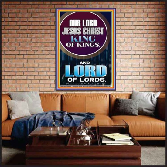 JESUS CHRIST - KING OF KINGS LORD OF LORDS   Bathroom Wall Art  GWJOY10047  
