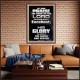LET THEM PRAISE THE NAME OF THE LORD  Bathroom Wall Art Picture  GWJOY10052  