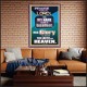 HIS GLORY IS ABOVE THE EARTH AND HEAVEN  Large Wall Art Portrait  GWJOY10054  