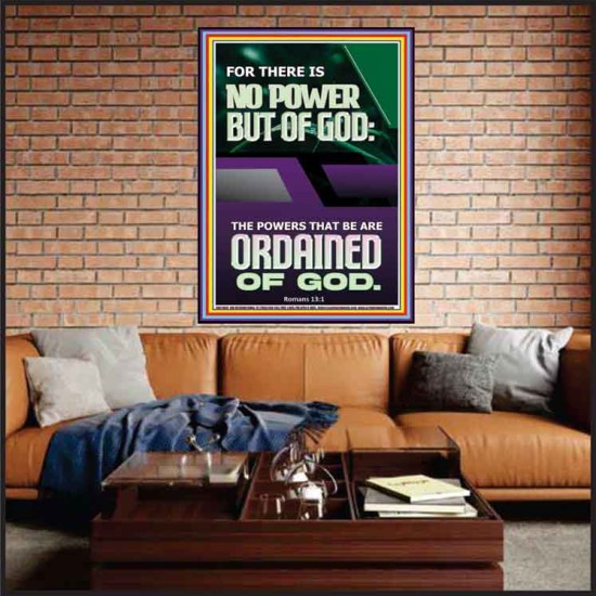 THERE IS NO POWER BUT OF GOD POWER THAT BE ARE ORDAINED OF GOD  Bible Verse Wall Art  GWJOY11869  