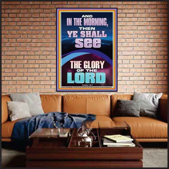 YOU SHALL SEE THE GLORY OF THE LORD  Bible Verse Portrait  GWJOY11999  