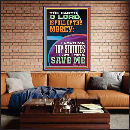 I AM THINE SAVE ME O LORD  Scripture Art Prints  GWJOY12206  