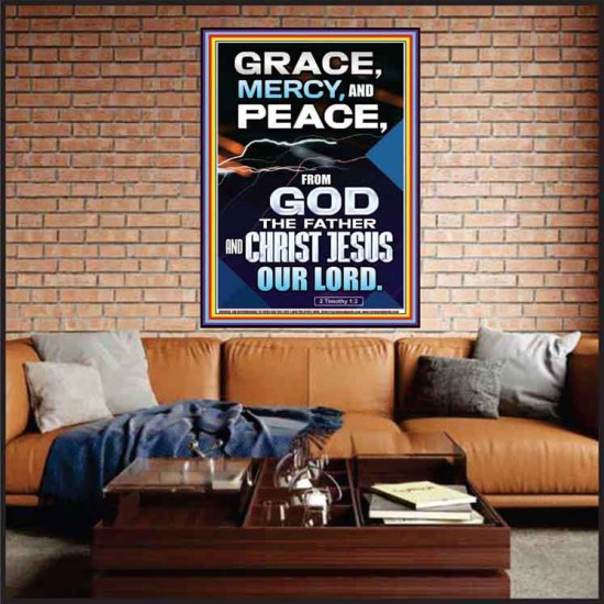 GRACE MERCY AND PEACE FROM GOD  Ultimate Power Portrait  GWJOY9993  