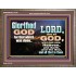 GLORIFIED GOD FOR WHAT HE HAS DONE  Unique Bible Verse Wooden Frame  GWMARVEL10318  "36X31"