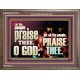 LET ALL THE PEOPLE PRAISE THEE O LORD  Printable Bible Verse to Wooden Frame  GWMARVEL10347  