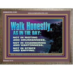 WALK HONESTLY ALL THE TIME  Eternal Power Picture  GWMARVEL10385  "36X31"