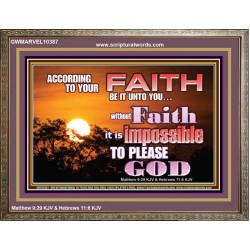 ACCORDING TO YOUR FAITH BE IT UNTO YOU  Children Room  GWMARVEL10387  