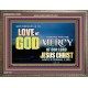 KEEP YOURSELVES IN THE LOVE OF GOD           Sanctuary Wall Picture  GWMARVEL10388  