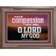 HAVE COMPASSION ON ME O LORD MY GOD  Ultimate Inspirational Wall Art Wooden Frame  GWMARVEL10389  