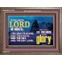 I WILL FILL THIS HOUSE WITH GLORY  Righteous Living Christian Wooden Frame  GWMARVEL10420  "36X31"