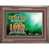 LET THY OFFERING BE PLEASANT UNTO THE LORD  Eternal Power Wooden Frame  GWMARVEL10421  "36X31"